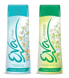 Eva Talcum Powder 100gm Mystique and Fresh Combo of 2(Free Shippng)