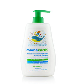 Mamaearth Deeply Nourishing Natural Baby Wash