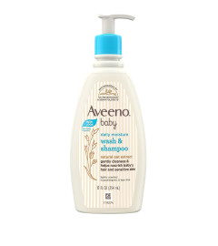 Aveeno Baby Daily Moisture Wash & Shampoo For Delicate Skin