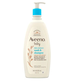 Aveeno Baby Gentle Wash & Shampoo With Natural Oat Extract
