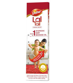 Dabur Lal Tail Ayurvedic Baby Massage Oil