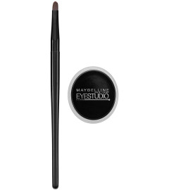 Maybelline New York Eye Studio Lasting Drama Gel Eyeliner, Blackest Black, 3g ( Free Shipping )