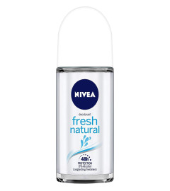 Nivea Deodorant Roll On, Fresh Natural for Unisex, 50ml ( Free Shipping )