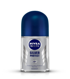 NIVEA MEN Silver Protect Roll On, 50ml ( Free Shipping )