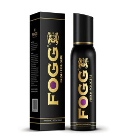 Fogg Fresh Fougere Premium No Gas Deodorant for Men, Long-Lasting Perfume Body Spray, 120 ml ( Free Shipping )