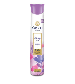 Yardley London Morning Dew Refreshing Deodorant Body Spray For Women, 150ml ( Free Shipping )