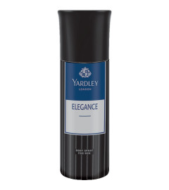 Yardley London Elegance Body Spray for Men| Sophisticated Spicy Notes| Masculine Fragrance | Body Deodorant for Men| 150ml ( Free Shipping )