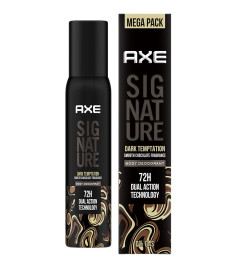 Axe Signature Dark Temptation Long Lasting No Gas Body Deodorant For Men 200 ml ( Free Shipping )
