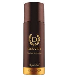 DENVER Royal Oud Deodorant Body Spray for Men (150ML) | Long Lasting Body Spray for Men ( Free Shipping )