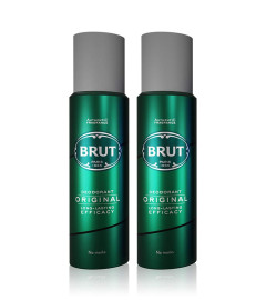 Brut Deodorant Spray for Men | Original | Fresh & Authentic Fragrance | Long Lasting Deo, 2x200 ml ( Free Shipping )