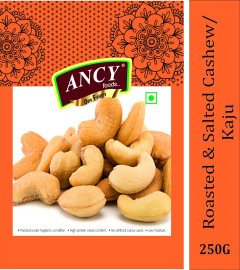 Ancy Foods Premium Dry Fruits (Cashew Roasted & Salted 250g)(Pack of 1x250g) ( Free Shipping )