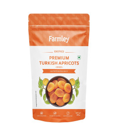 Farmley Exotics Premium Turkish Dried Apricots dry fruits 200 g ( Free Shiping )