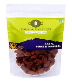 Farm & Farmers Afghan Munakka 250gm - Premium Raisins Large King Size Whole Dried Munakka Dry Fruits Natural Munakka with Seeds, Munakka Raisins Rich in Nutrients ( Free Shiping )