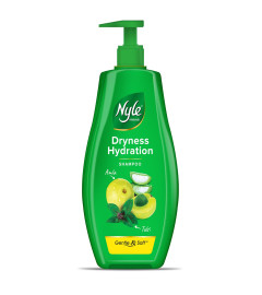 Nyle Naturals Dryness Hydration Shampoo mit Tulsi, Amla und Aloe Vera 400 ml