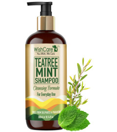 WishCare Teebaum-Minz-Shampoo Für alle Haartypen 300 ml (Kostenloser Versand)