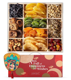 HyperFoods Diwali Gift For Family And Friends Diwali Dry Fruits Gift Pack Diwali Gift Hamper Diwali Gift Items Dry Fruits Combo Pack Of 10 Gift For Diwali ( Free Shiping )
