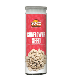 20-20 Dry Fruits Raw Sunflower Seeds for Eating - Rich in Protein & Fiber - Healthy Superfood - Diet Snacks - (200g) ( Free Shiping )