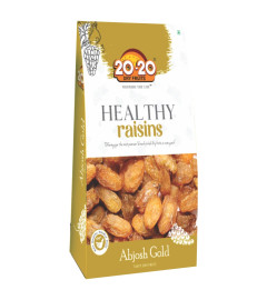 20-20 Dry Fruits Raisins Abjosh Gold, 250 g ( Free Shipping )