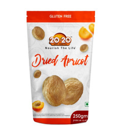 20-20 dry fruits Dried Apricot Classic- Soft and Big Size - Turkish Dried Apricot 250g ( Free Shipping )