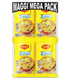 MAGGI 2-Minute Instant Noodles, 840G (12 Pouches X 70G Each), Masala Noodles With Goodness Of Iron, Made With Choicest Quality Spices, Favourite Masala Taste, 840 Grams ( Free Shipping )