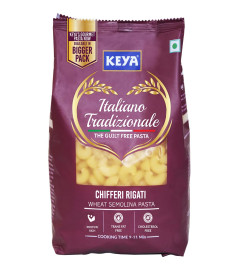 Keya Elbow Pasta 1kg, 100% Durum Wheat Pasta | Vegetarian | No MSG | Low in Calories | No Trans Fats | Healthy | Cooked in 10 Minutes ( Free Shipping )