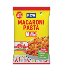 KEYA Macaroni Masala Pasta with Masala Saucemaker Sachet Inside 62g, Pack 5 ( Free Shipping )