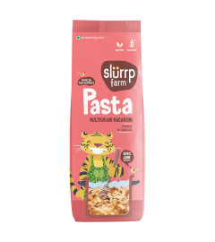 Slurrp Farm No Maida Macaroni Pasta | Gluten Free & Multigrain | Healthy Pasta made with Brown Rice and Corn | 400g ( Free Shipping )
