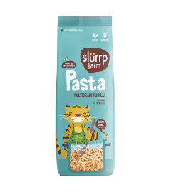 Slurrp Farm No Maida Mini Fusilli Pasta | Gluten Free & Multigrain | Healthy Pasta made with Brown Rice and Corn | 400 g ( Free Shipping )