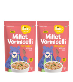 Slurrp Farm Foxtail Millet Vermicelli, Semiya – No Maida, No White Rice, 180 g each (Pack of 2) ( Free Shipping )