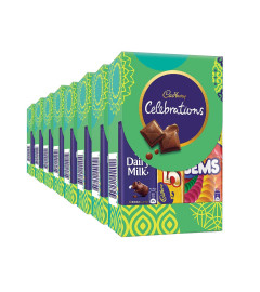 Cadbury Celebrations Chocolate Gift Pack, 59.8 g (Pack of 8) ( Free Shipping )