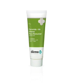 The Derma Co Ceramide + Ha Intense Face Moisturizer, Dry Skin Moisturiser - 25 Gm ( Free Shipping )