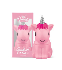 RENEE Princess Snowball Lip Balm 3gm for Pre-teen Girls | Color - Pink | Enriched With Shea Butter, Cocoa Butter & Vitamin E| Cruelty Free & Vegan ( Free Shipping )