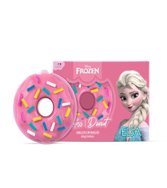 Disney Frozen Princess By RENEE Donut Jelly Lip Balm Elsa For Pre-teen Girls - Tinted Pink Moisturizes, Softens, Heals with No Parabens - Cruelty-free, Dermatologically Tested, Peta Certified 2.8g ( Free Shipping )