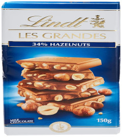 Lindt Grand Milk Chocolate, Hazel Nut, 150g (Free Shipping)