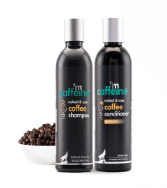mCaffeine Coffee Shampoo & Conditioner Duo zur Kontrolle und Pflege von Haarausfall 250 ml (2er-Pack)