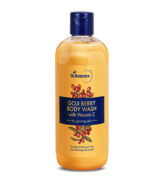 St.Botanica Goji Berry Vitamin C Body Wash, 300ml with Goji Berry, Niacinamide & Dragonfruit for Fresh & Glowing Skin | For Dry or Oily Skin | For Women & Men | No Parabens | Cruelty Free & Vegan (Free Shipping)