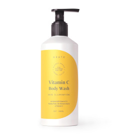 ARATA 1% Vitamin C Daily Glow Body Wash | For soft & even toned skin | Long Lasting Fragrance | Body Shower Gel - 300ml (Free Shipping)