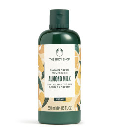 The Body Shop Almond Milk & Honey Soothing & Caring Shower Cream, 250 Ml (Free Shipping)