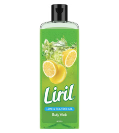 Liril Lemon & Tea Tree Body Wash, 250ml, Refreshing Liquid Shower Gel for Bathing for Men & Women, Refresh and Rejuvenate with Liril Body Wash (Free Shipping)