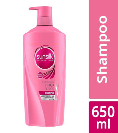 Sunsilk Üppig dickes und langes Shampoo 650 ml (Kostenloser Versand)