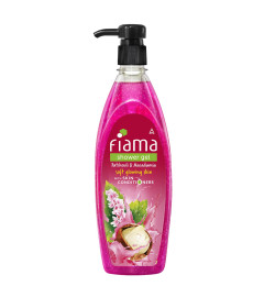 Fiama Shower Gel Patchouli & Macadamia, Body Wash With Skin Conditioners For Smooth Skin, 500ml pump ( Free Shipping )