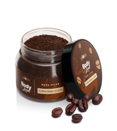 Plum BodyLovin' Coffee Wake-a-ccino Body Scrub | Skin Brightening | Tan Removal | Sulphate & Paraben Free | 100% Vegan | 100 g ( Free Shipping )