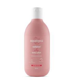 Aqualogica Radiance+ Silky Body Lotion for Men & Women - With Watermelon & Niacinamide - For Dehydrated & Dry Skin -300 ml (Free Shipping World)