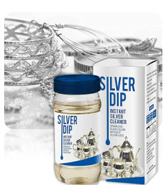 Modicare silver dip instant silver cleaner for home & kitchen use (new silver dip instant without silver loss) 300ml (Free Shipping World)
