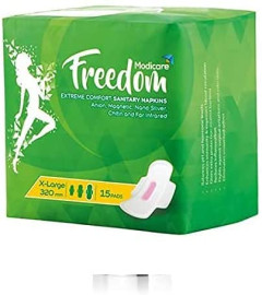 Modicare Freedom Comfort Sanitary Napkin X-Large 320 mm