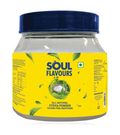 Modicare Soul Flavours All Natural Stevia Powder Calorie Free Sweetener 200g( Free Shipping World )