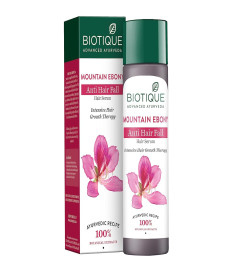 Biotique Mountain Ebony Vitalizing Serum | Prevents Hair Fall & Soothes Scalp| Promotes Hair Growth | 100% Botanical Extracts | Suitable for All Skin Types | 120ml ( Free Shipping )