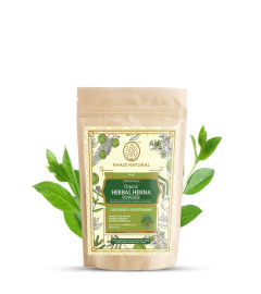 Khadi Natural Herbal Henna Organic Powder, 100g - Green| Herbal Hair Colour | Natural Henna Powder for Hair | Free From Harsh Chemicals | Suitable for All Hair Types ( Free Shipping World)
