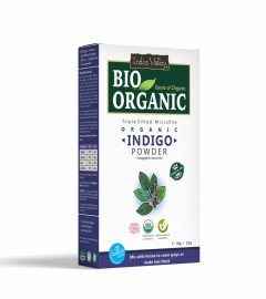 INDUS VALLEY Organic Indigo Powder Hair Color ( Free Shipping World)