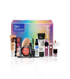 Blue Heaven Festive MakeUp Kit For Women, Medium Tone Combo, (Pack of 8) ( Free Shipping Worldwide )